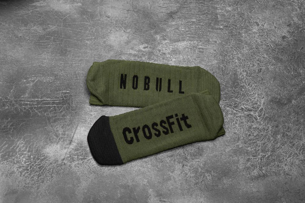 NOBULL Čarape - Nobull Low Crossfit® Zelene Crne (059627-IVW)